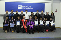 The Presentation Ceremony of the Bachelor of Media and Communication programme offered by the CUSCS and the Queensland University of Technology